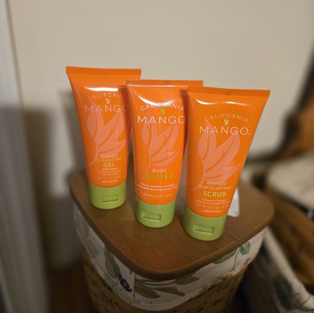 Mango Orange Skincare Trio